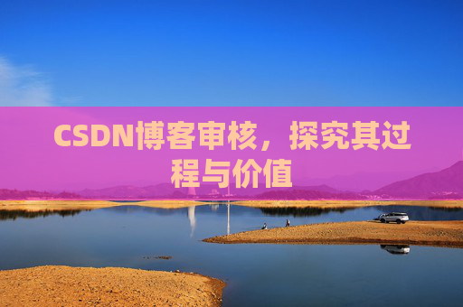 CSDN博客审核，探究其过程与价值